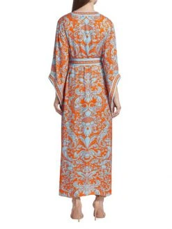Alice + Olivia Domino Maxi Wrap Dress -Alice + Olivia Sales unnamed file 817