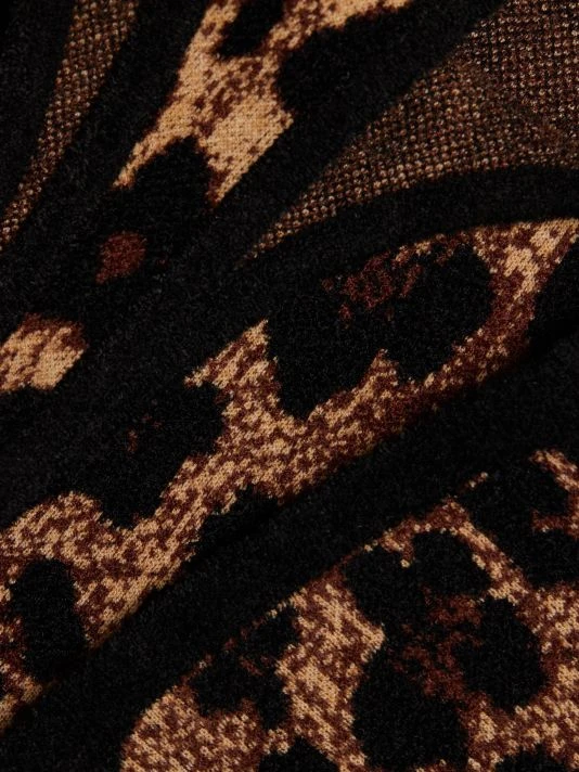 Alice + Olivia Daryn Leopard Cropped Tank 7 Alice + Olivia Daryn Leopard Cropped Tank - Image 7