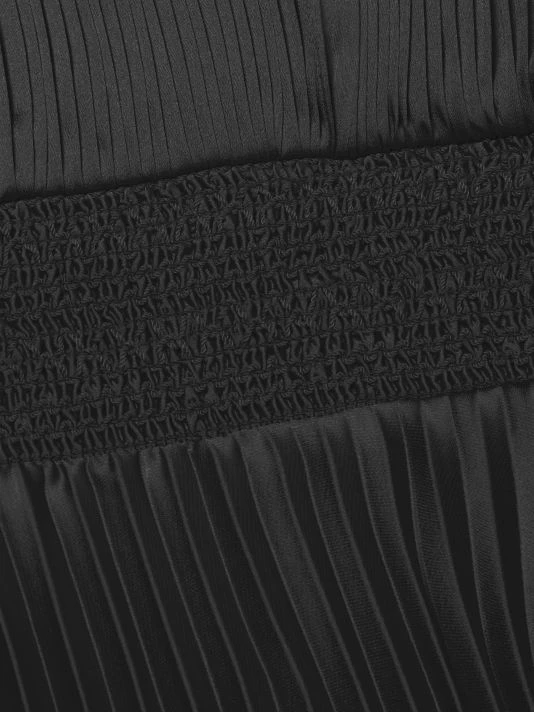 Alice + Olivia Alycia Pleated Halter Dress 7 Alice + Olivia Alycia Pleated Halter Dress - Image 7