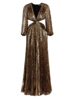 Alice + Olivia Bahama Cut-Out Maxi Dress