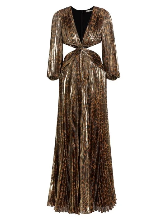 Alice + Olivia Bahama Cut-Out Maxi Dress 1 Alice + Olivia Bahama Cut-Out Maxi Dress