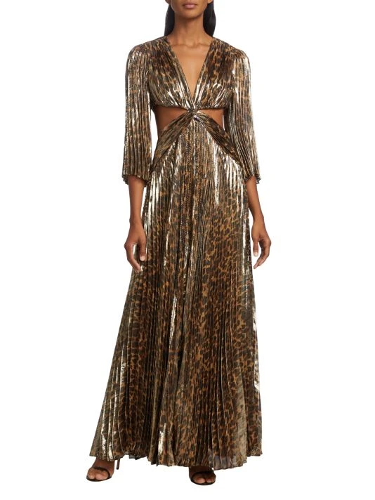 Alice + Olivia Bahama Cut-Out Maxi Dress 3 Alice + Olivia Bahama Cut-Out Maxi Dress - Image 3
