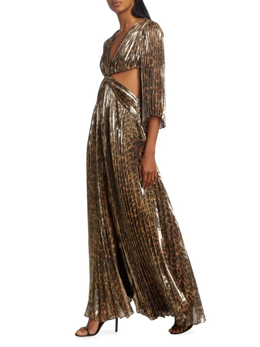 Alice + Olivia Bahama Cut-Out Maxi Dress 4 Alice + Olivia Bahama Cut-Out Maxi Dress - Image 4