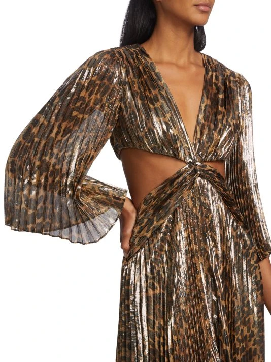 Alice + Olivia Bahama Cut-Out Maxi Dress 6 Alice + Olivia Bahama Cut-Out Maxi Dress - Image 6