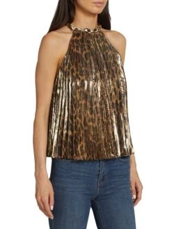 Alice + Olivia Alycia Printed Top -Alice + Olivia Sales unnamed file 936