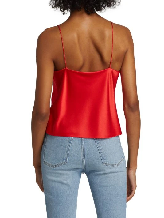 Alice + Olivia Harmon Drapey Slip Cami 5 Alice + Olivia Harmon Drapey Slip Cami - Image 5