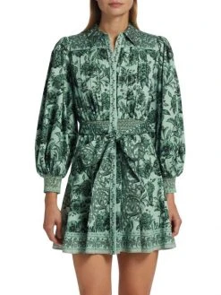 Alice + Olivia Tiffie Floral Belted Minidress 9 Alice + Olivia Tiffie Floral Belted Minidress -Alice + Olivia Sales unnamed file 949