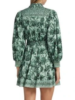 Alice + Olivia Tiffie Floral Belted Minidress 11 Alice + Olivia Tiffie Floral Belted Minidress -Alice + Olivia Sales unnamed file 951