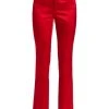 Alice + Olivia Olivia Flared Satin Pants
